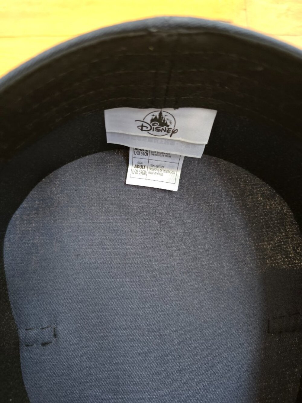 Disney Parks | Mickey Mouse Railroad Train Conductor navy hat | Adult L/XL - Picture 8 of 8